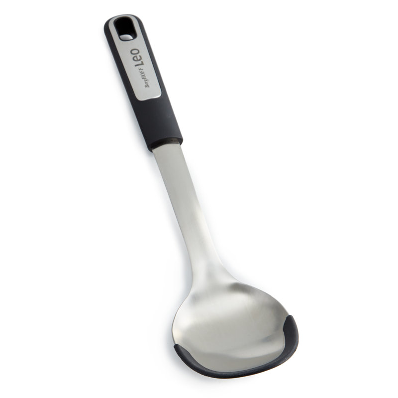 BergHOFF Leo Graphite Stainless Steel Serving Spoon, 13.5"