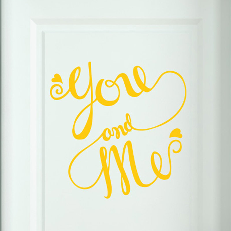 Wall Decal, Dark Yellow
