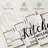 " Kitchen Rules Sign " by TimberType Studio 5 - Pieces-936154081
