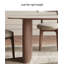 Ensemble de table de salle à manger rectangulaire et chaises-102526611