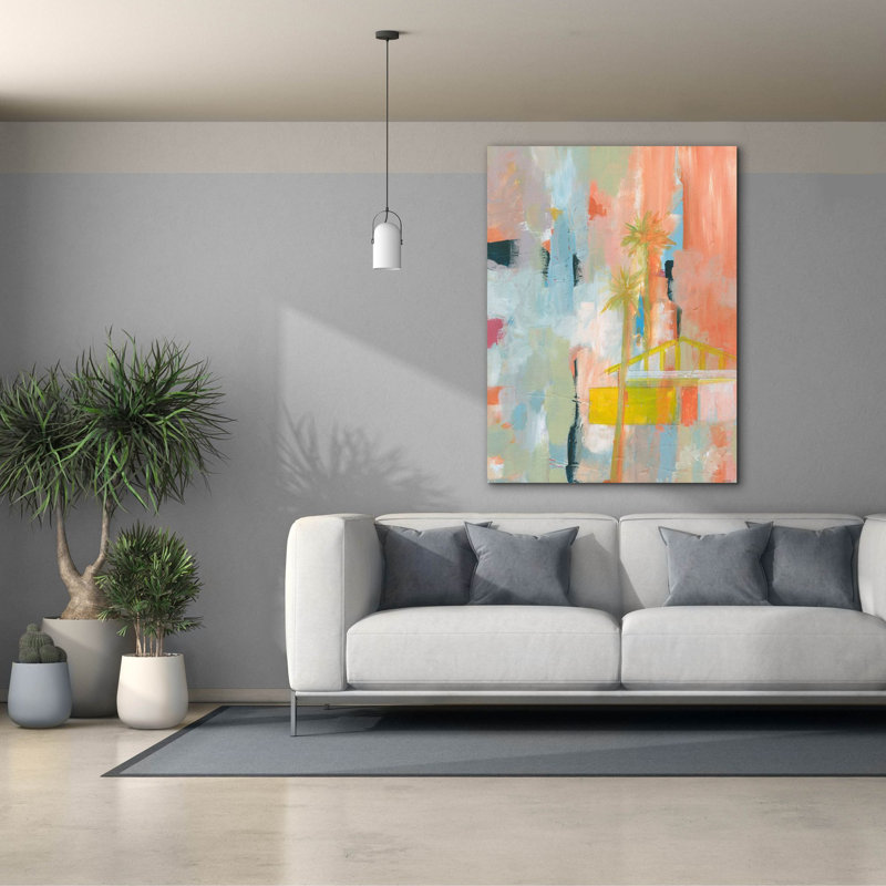 «Desert Living 1» par Jan Weiss, H 54 po x l 40 po x P 1,5 po