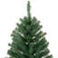 Sapin de Noël artificiel de 8 pi de hauteur, mince, non éclairé, avec branches réalistes et 1168 pointes, vert