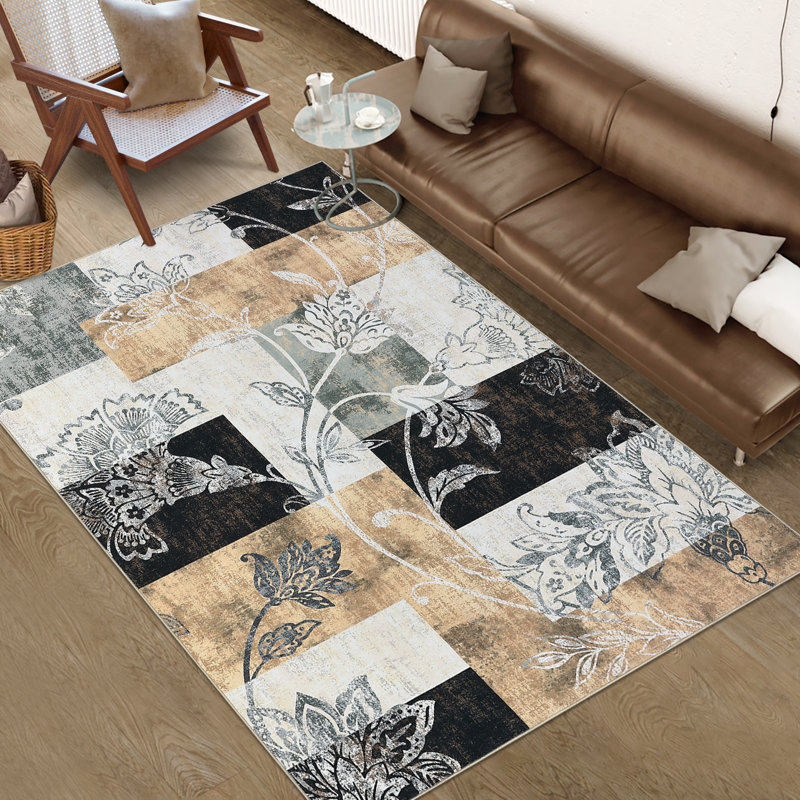 Tapis Desnee avec envers antidérapant, Rectangle 9 pi x 12 pi