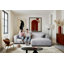 Almontiser Cozzy Reclining Corner Sofa in Curdouy Velvet Fabric-113529869-113887362