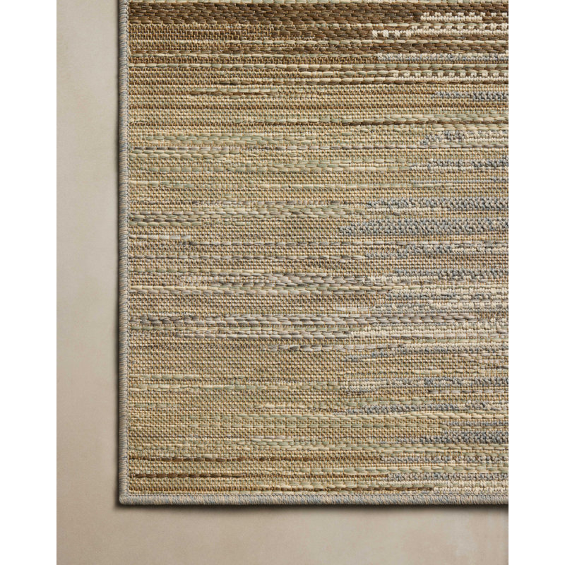 Loloi Saylor Earth / Natural Indoor/Outdoor Area Rug, Rectangle 8'6" x 12'