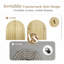 Ensemble de 2 tablettes murales Boho Plant, tablettes flottantes, étagère suspendue Boho pour appartement et dortoir, (Nature)-134376947