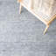 Tapis bleu en viscose / laine touffeté à la main Haddan-63407904