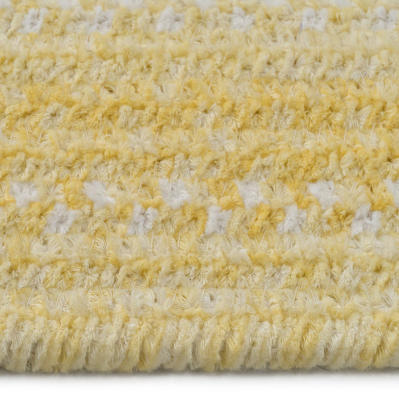 Kirshna Cotton Indoor Rug, Oval 7' x 9'
