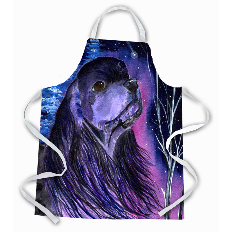 No Pattern Bib Apron