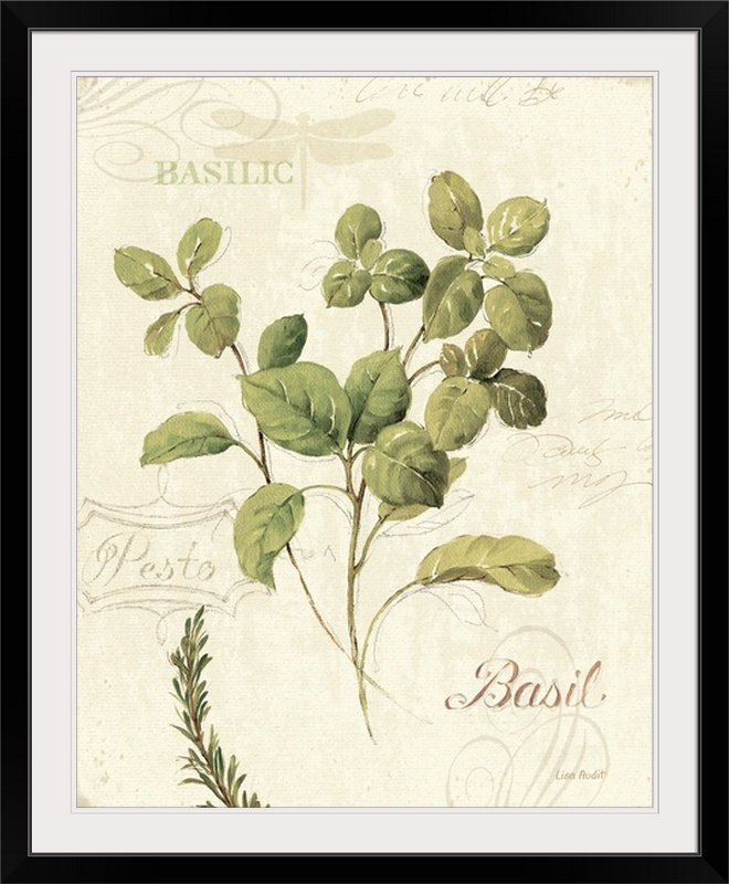 « iii » par lisa audit, art textuel Aromatique, Cadre noir, H 32 po x l 27 po x P 1 po