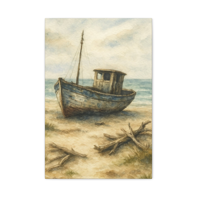 Aaroon Single Picture Frame Print on Canvas, 60.96 cm H x 40.64 cm W