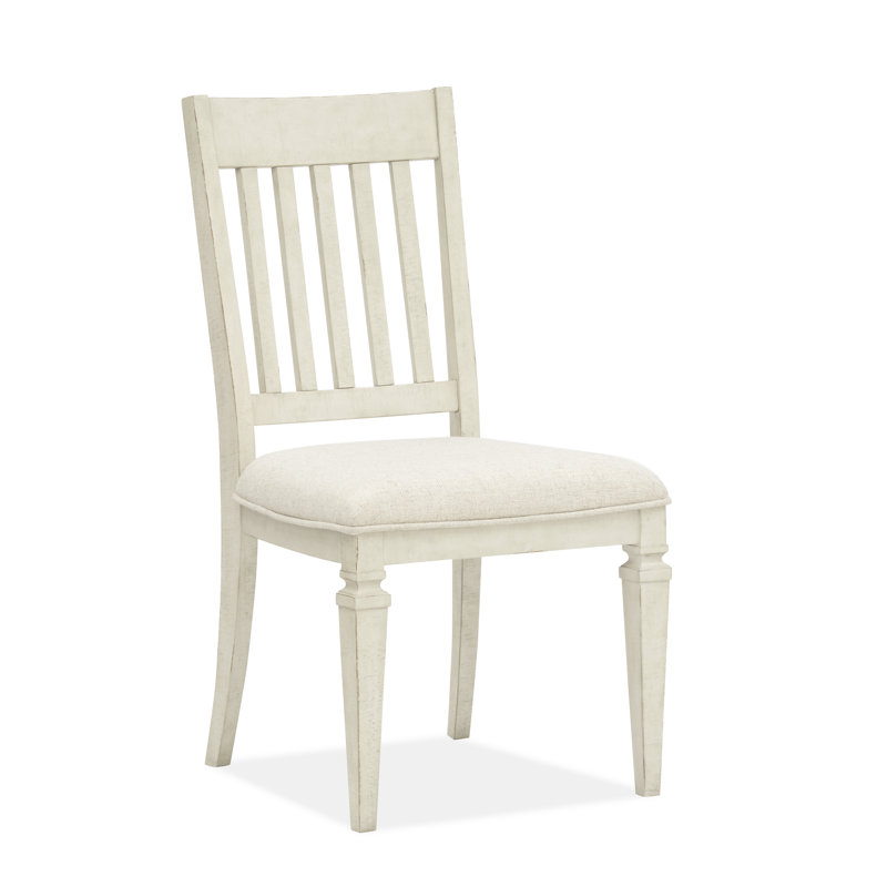 Lacandice 14.5 " H Upholstered Pine Solid Wood Side Chair