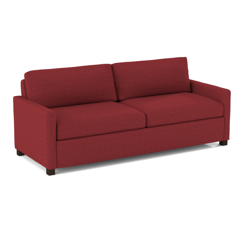 Wilkinson Upholstered 87'' Sofa, Dorset Cherry