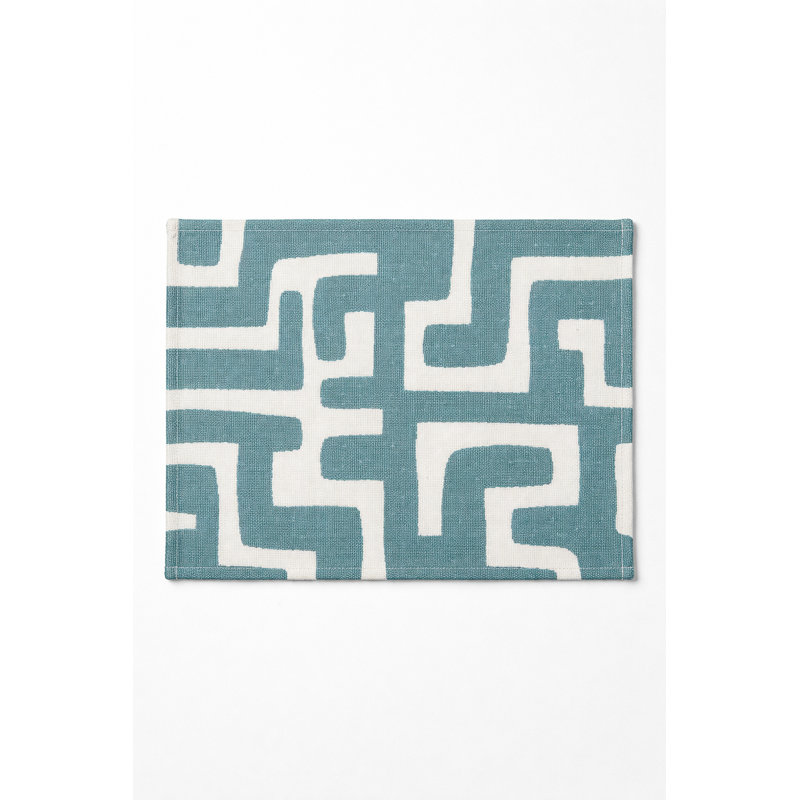 Napperon intérieur turquoise, Turquoise