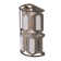 Hexly Steel Flush Mounted Sconce
