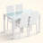 Jehias 5 - Piece Glass Top Dining Set-1543269932-1499582873