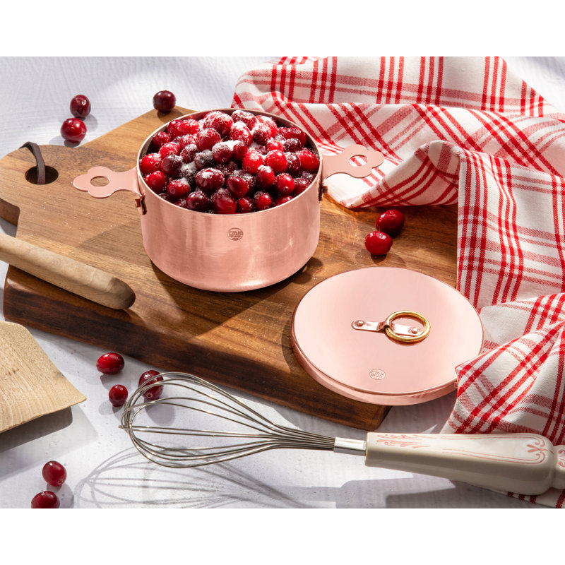 Round Copper Casserole