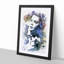 Ingrid Bergman in Abstract - Framed Print-55769088-55769090