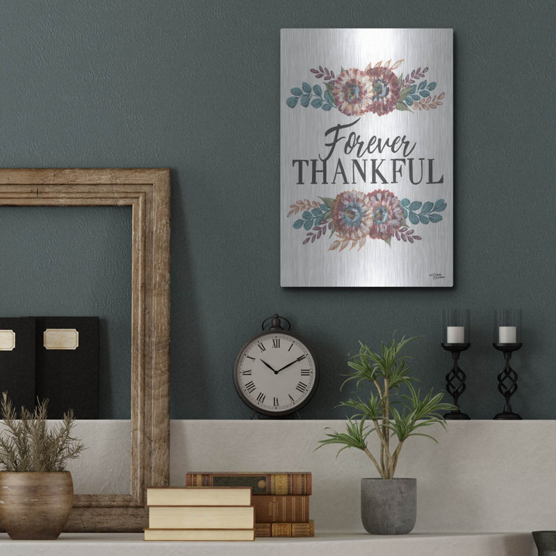 «Forever Thankful» par Michele Norma «Forever Thankful» par Michele Norman, H 16 po x l 12 po