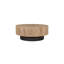 Table basse ronde en bois de manguier massif-873565448