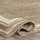 Ankita Bordered Jute Area Rug for Dining Room Living Room Kitchen, Off White/Natural