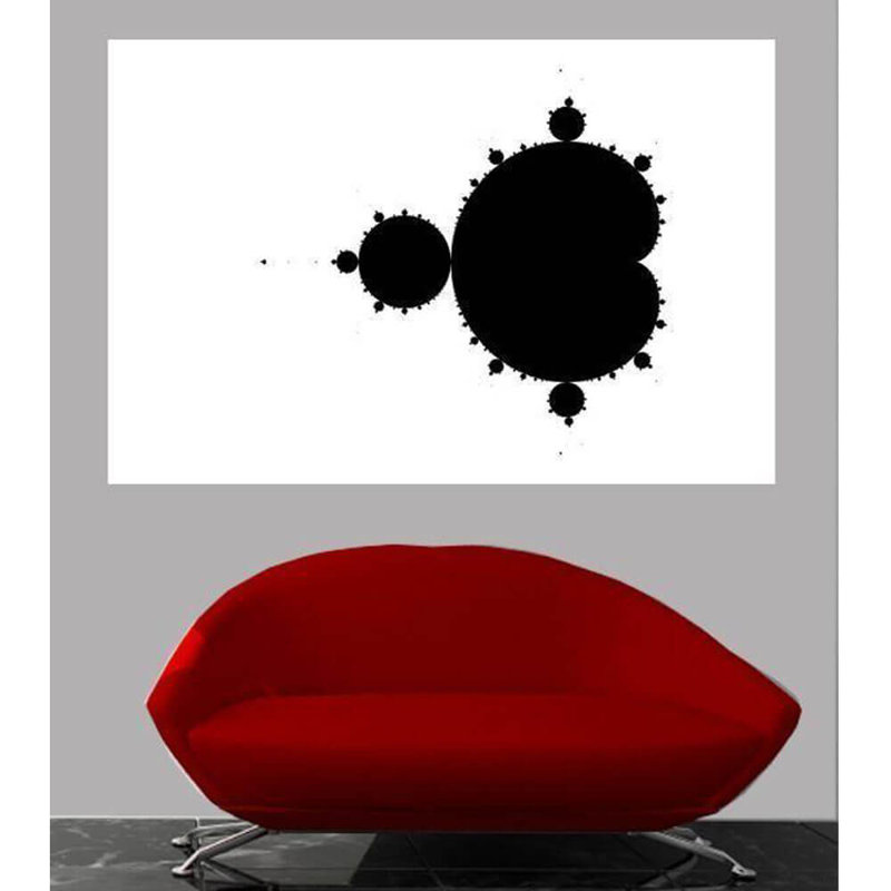 Non-Wall Damaging Wall Decal, 48" H x 72" W