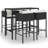Garden Bar Set with Cushions-399935999