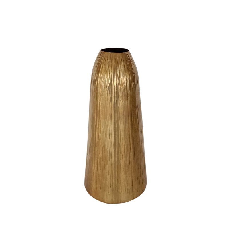 Chriselda Metal Table Vase, 7.09"