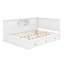 Structure de lit en L avec tiroir et bibliothèque, lit d'angle en bois avec éclairage à DEL et port USB-1766641137