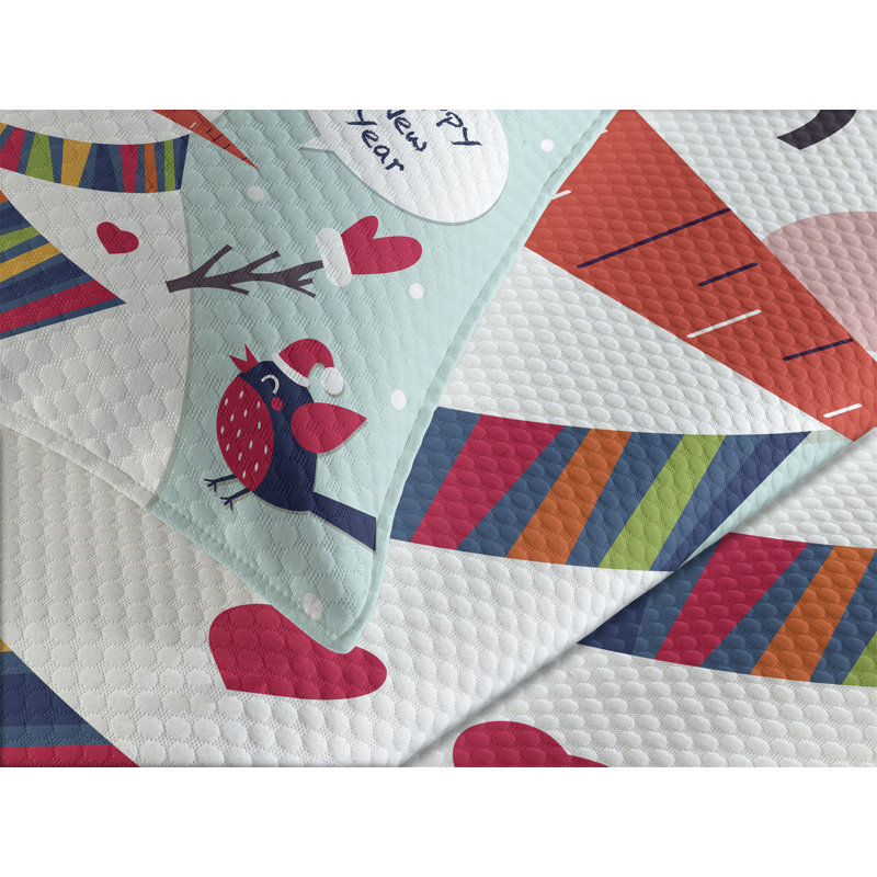 Children's Bedding, King Coverlet + 2 Shams