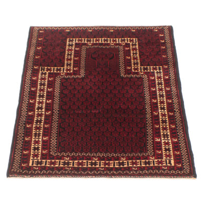 Teimani Burgundy Rug 2'10" x 4'4"