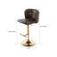 Marlone Swivel Adjustable Height Bar Stool-84694341-84694343