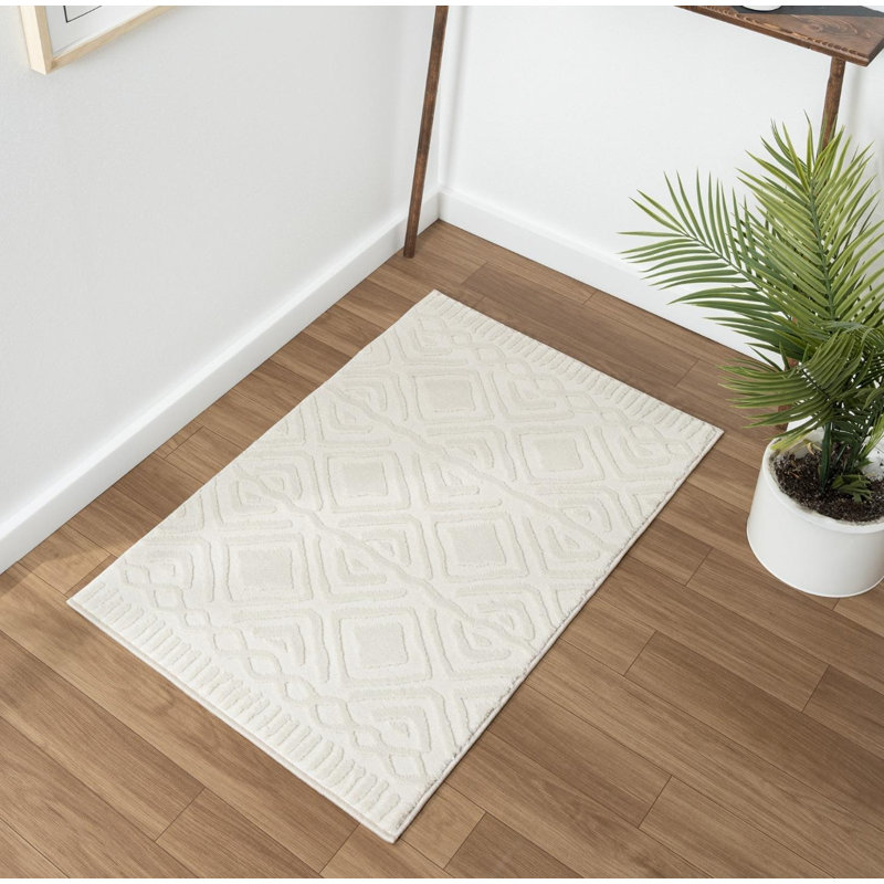 Tapis en polypropylène tissé à la machine Goldina, Rectangle 2 pi x 3 pi