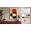 Modernist Geometry Geometric - Wrapped Canvas-131764702-131764705