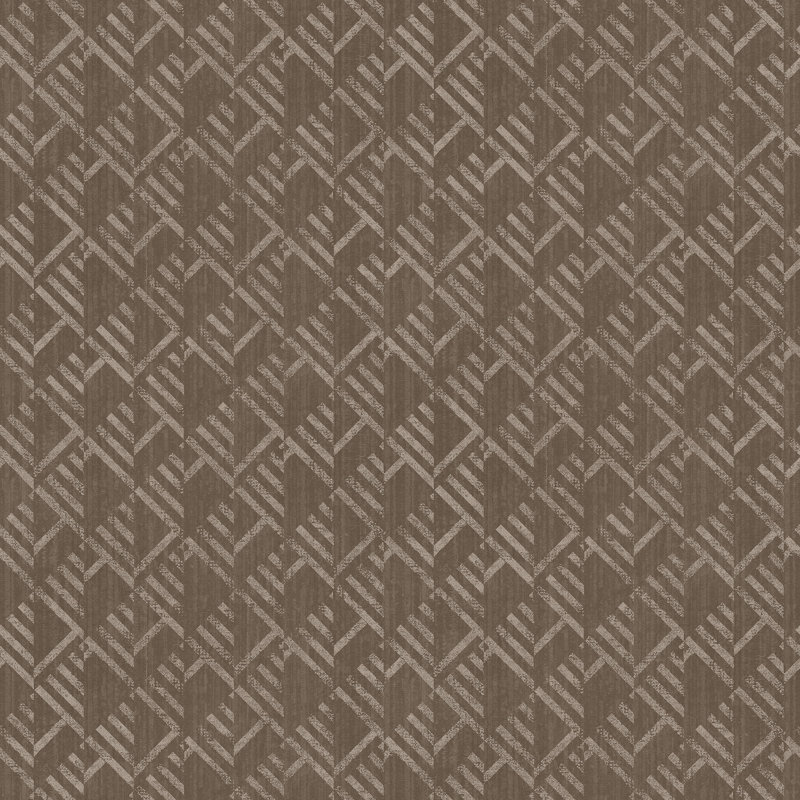 Cumbo 10m x 53cm Wallpaper Roll, Brown