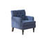 Fauteuil d'appoint rembourré en velours côtelé l 26,4 po-530958052