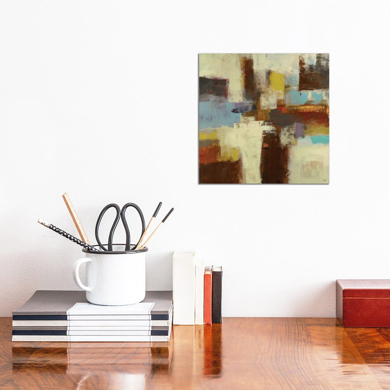 Journey II by Lisa Ridgers - Wrapped Canvas Painting, 30.48 cm H x 30.48 cm W