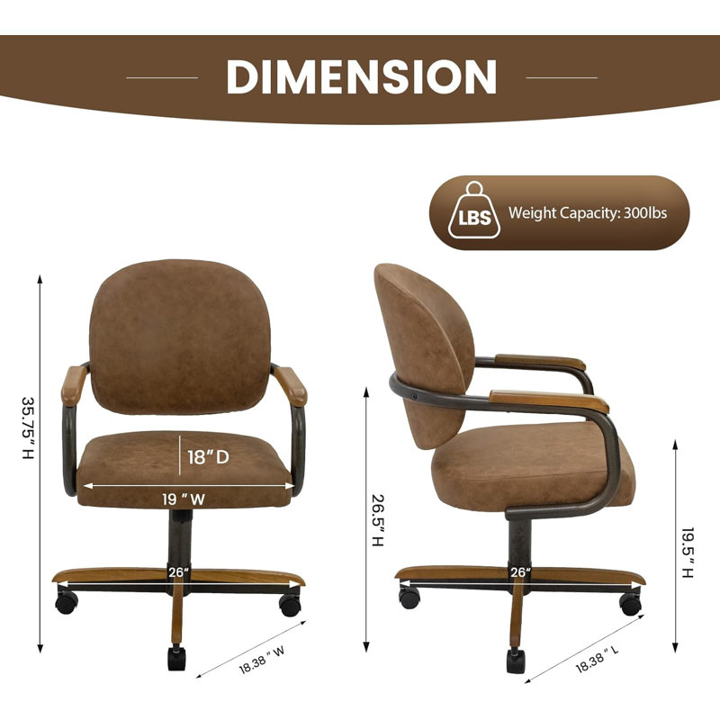 Fauteuil rembourré brun clair Cannath Kelath, Bronze texturé