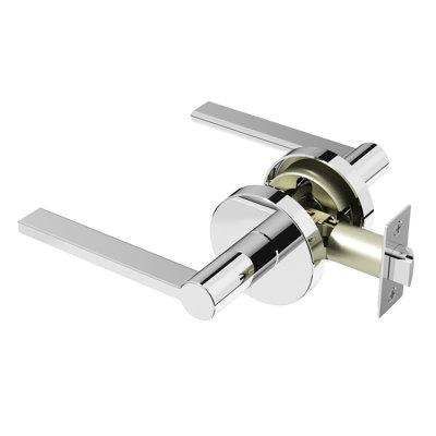 Poignée de porte Muse Design moderne dissimulé pour (Hall et garde-robe) - Style minimaliste élégant en chrome