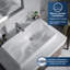 Miroir Karran Lavabo vasque rectangulaire en quartz-63851080