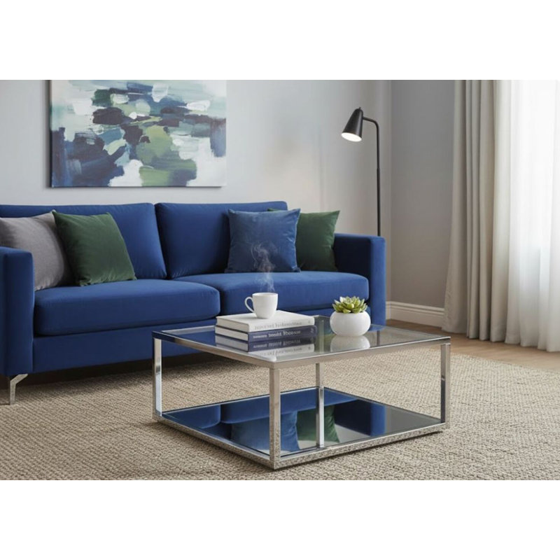 Table basse Mantra, Argent argent