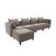 Canapé modulaire de 118,08 po Jerrisha
