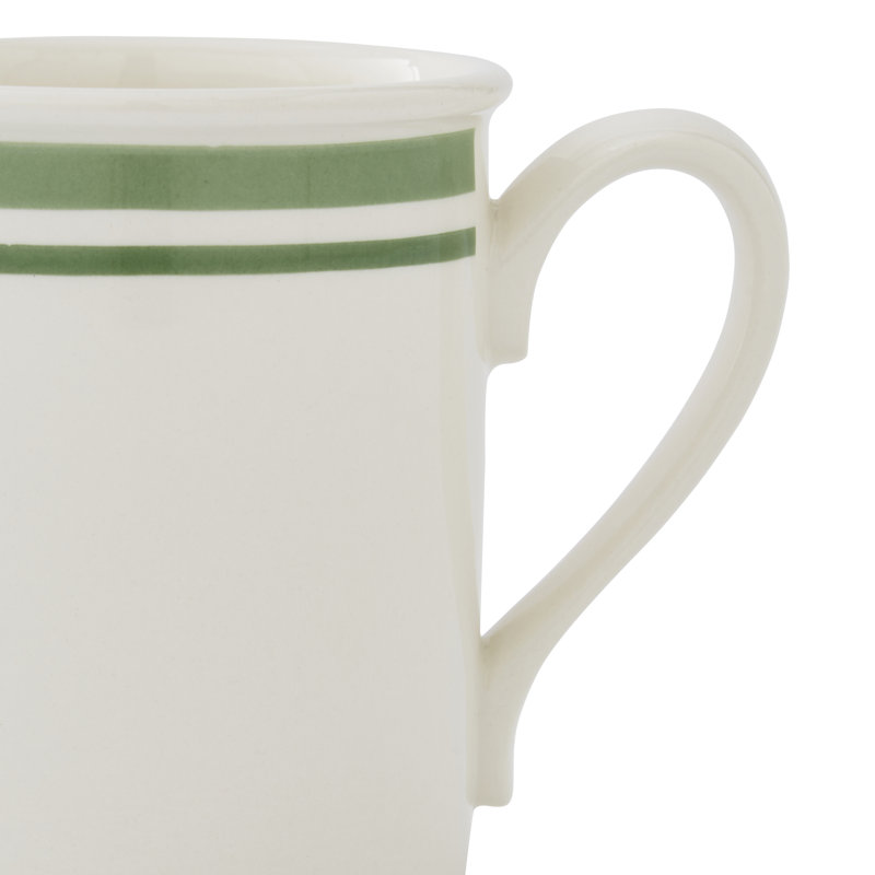 Portmeirion, Potter's Stripe - Breakfast Mugs, Green