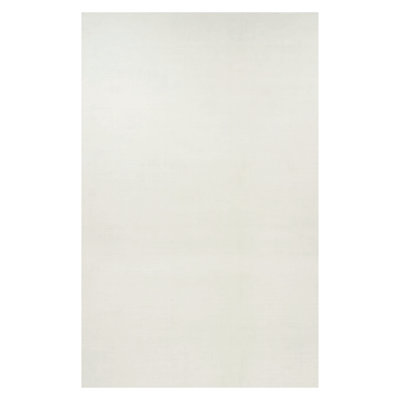 Rug & Kilim’S Oversized Contemporary Textural Solid Rug In White Tones
