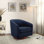 Fauteuil demi-tonneau pivotant Bennett