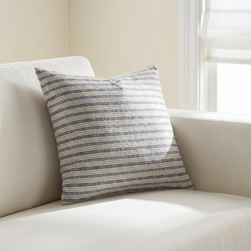 Coussin en polyester Weatherford, Encre
