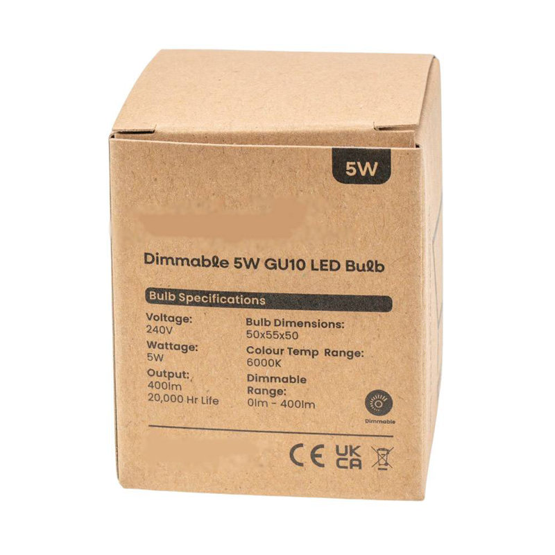 60W GU10 3000K Bulb