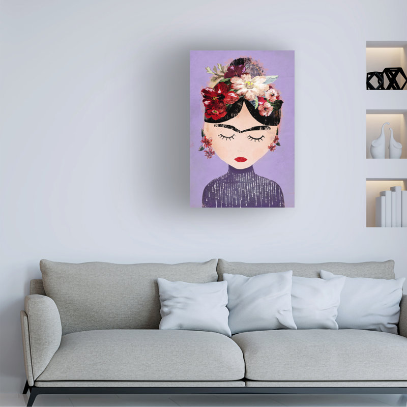 Art sur toile «Bachelor Treechild Frida», H 19 po x l 12 po