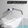 1 Handle Bathroom Bath Faucet with Lefted-Hand, Bathtub Faucet with Brass Rough-in Valve