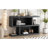 Narrow Console Table With Symmetrical Design, Retro Entryway Table With 2-Tier Open Shelf, Sofa Table For Entryway, Hallway And Living Room-967049413